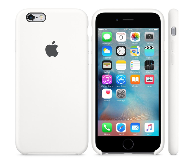 Apple Silicone Case do iPhone 6s biały - 259188 - zdjęcie 4